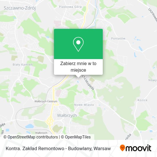 Mapa Kontra. Zakład Remontowo - Budowlany