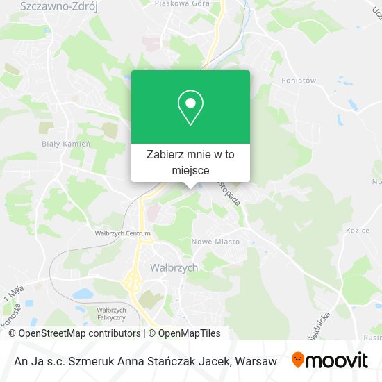 Mapa An Ja s.c. Szmeruk Anna Stańczak Jacek