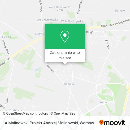 Mapa A Malinowski Projekt Andrzej Malinowski