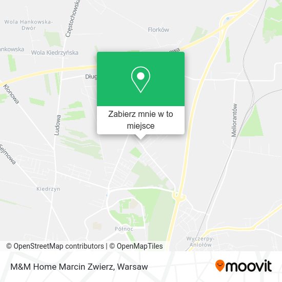 Mapa M&M Home Marcin Zwierz