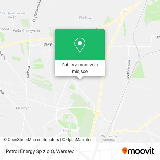 Mapa Petrol Energy Sp z o O