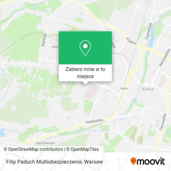 Mapa Filip Paduch Multiubezpieczenia