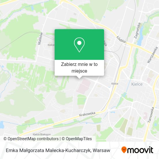 Mapa Emka Małgorzata Małecka-Kucharczyk