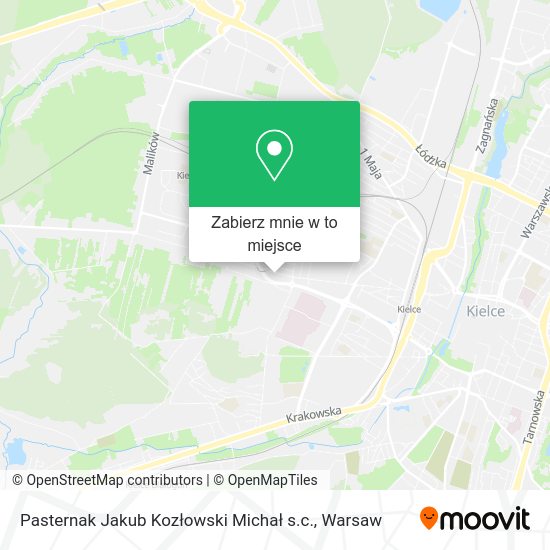 Mapa Pasternak Jakub Kozłowski Michał s.c.