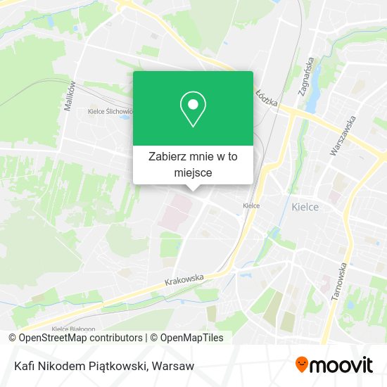 Mapa Kafi Nikodem Piątkowski