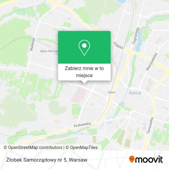 Mapa Żłobek Samorządowy nr 5