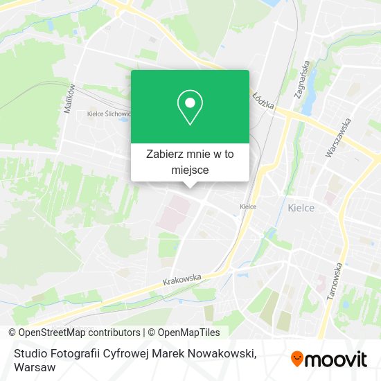 Mapa Studio Fotografii Cyfrowej Marek Nowakowski