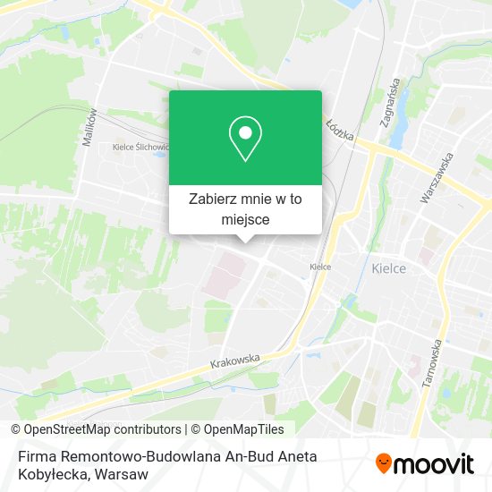 Mapa Firma Remontowo-Budowlana An-Bud Aneta Kobyłecka