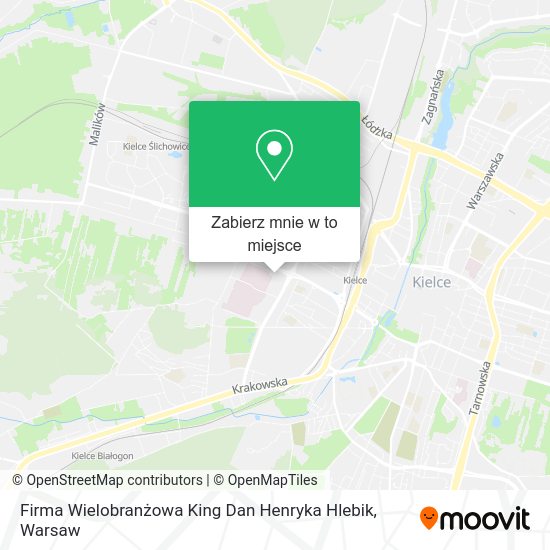 Mapa Firma Wielobranżowa King Dan Henryka Hlebik