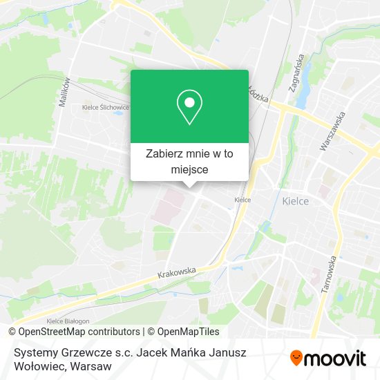 Mapa Systemy Grzewcze s.c. Jacek Mańka Janusz Wołowiec