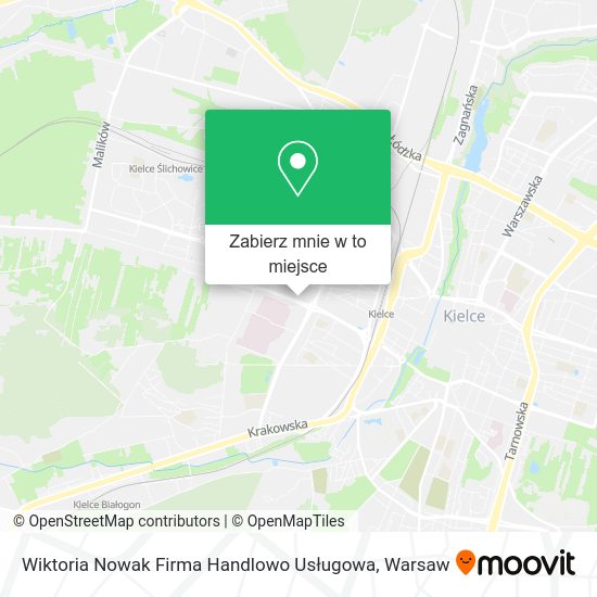 Mapa Wiktoria Nowak Firma Handlowo Usługowa