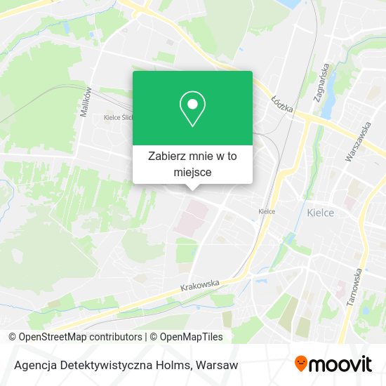 Mapa Agencja Detektywistyczna Holms