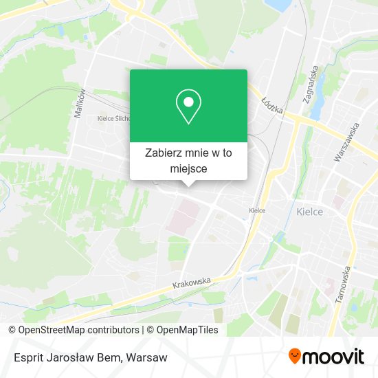 Mapa Esprit Jarosław Bem