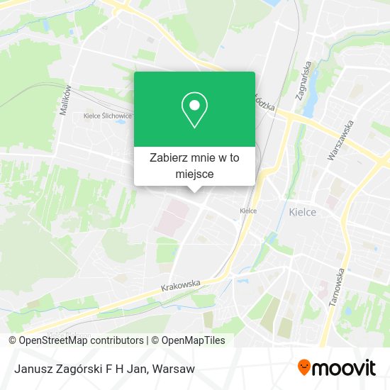 Mapa Janusz Zagórski F H Jan