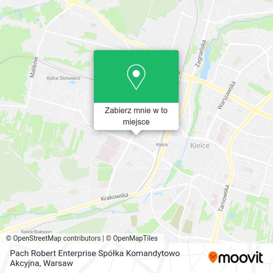 Mapa Pach Robert Enterprise Spółka Komandytowo Akcyjna