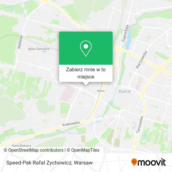 Mapa Speed-Pak Rafał Zychowicz