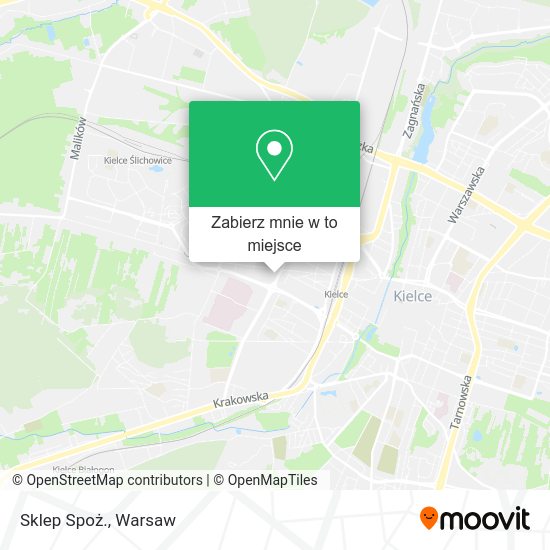 Mapa Sklep Spoż.