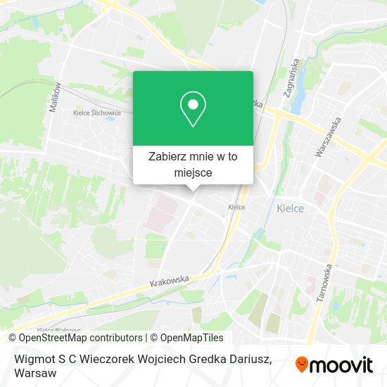 Mapa Wigmot S C Wieczorek Wojciech Gredka Dariusz