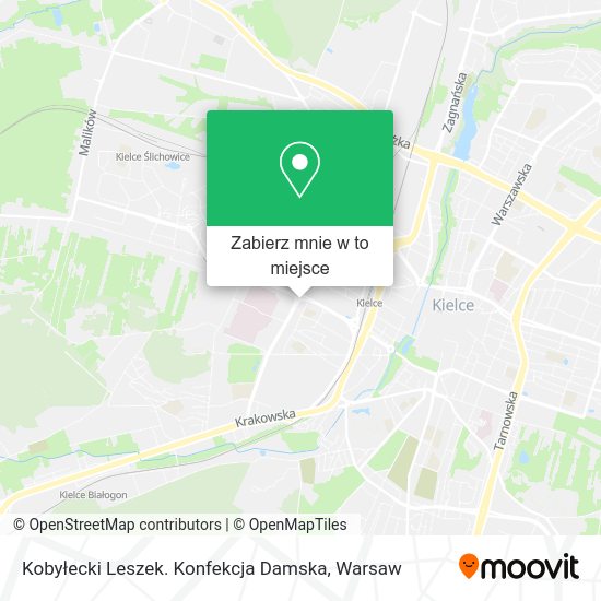 Mapa Kobyłecki Leszek. Konfekcja Damska