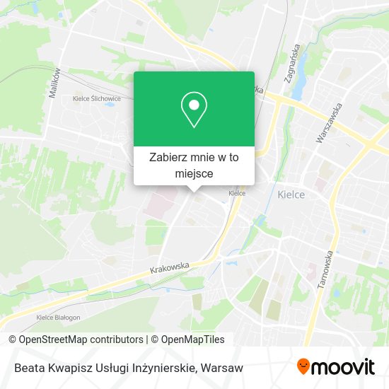 Mapa Beata Kwapisz Usługi Inżynierskie