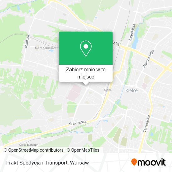 Mapa Frakt Spedycja i Transport