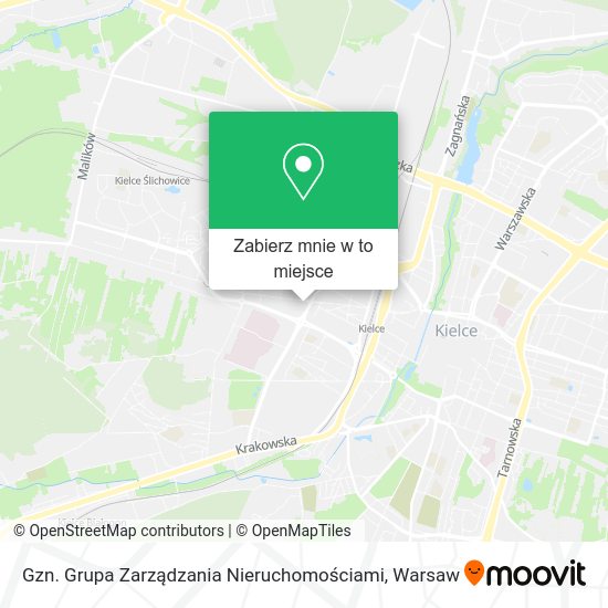 Mapa Gzn. Grupa Zarządzania Nieruchomościami