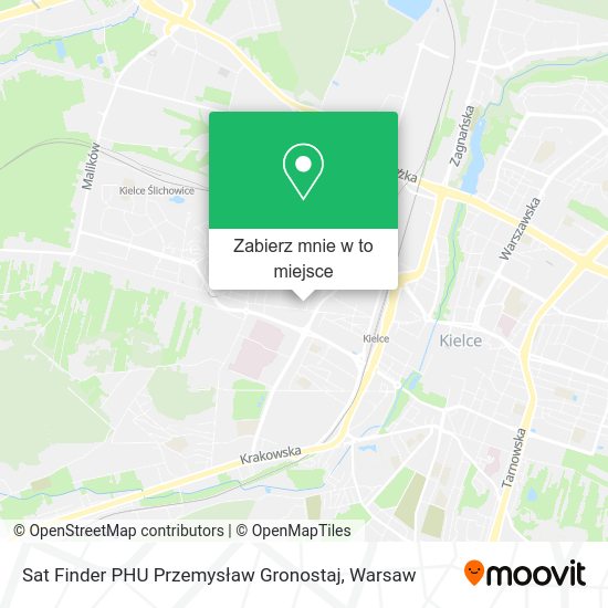 Mapa Sat Finder PHU Przemysław Gronostaj