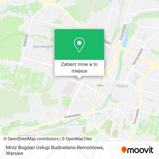 Mapa Mróz Bogdan Usługi Budowlano-Remontowe