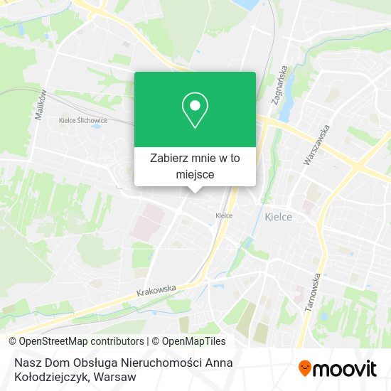 Mapa Nasz Dom Obsługa Nieruchomości Anna Kołodziejczyk