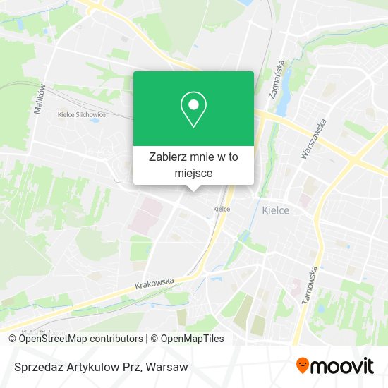 Mapa Sprzedaz Artykulow Prz