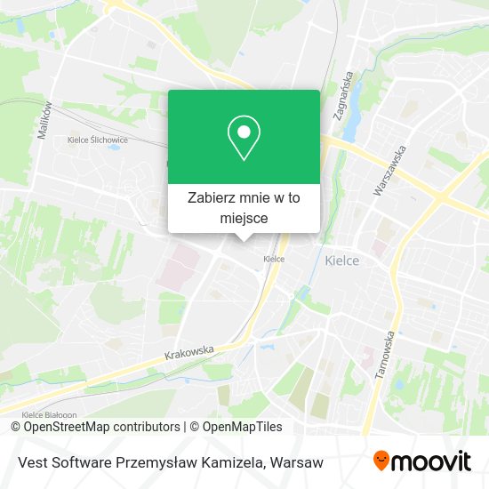 Mapa Vest Software Przemysław Kamizela