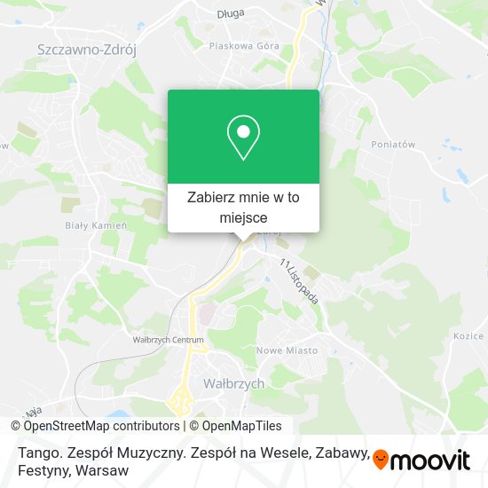 Mapa Tango. Zespół Muzyczny. Zespół na Wesele, Zabawy, Festyny