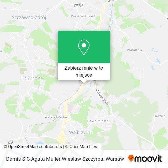 Mapa Damis S C Agata Muller Wieslaw Szczyrba