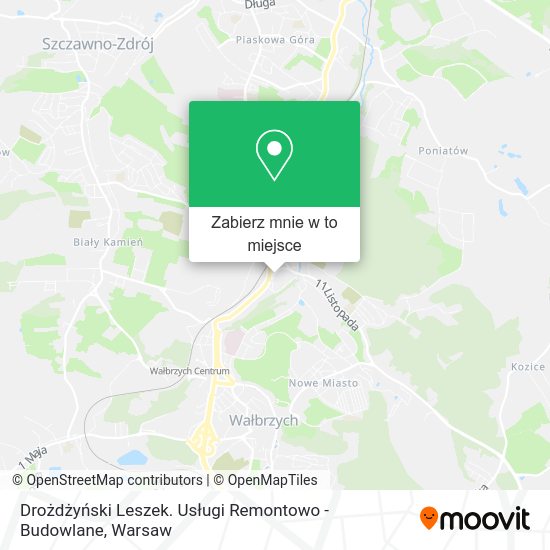 Mapa Drożdżyński Leszek. Usługi Remontowo - Budowlane