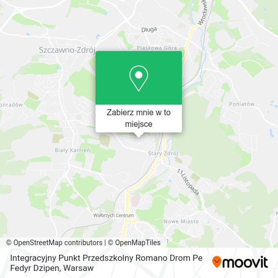 Mapa Integracyjny Punkt Przedszkolny Romano Drom Pe Fedyr Dzipen