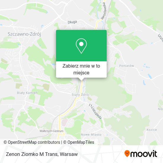 Mapa Zenon Ziomko M Trans