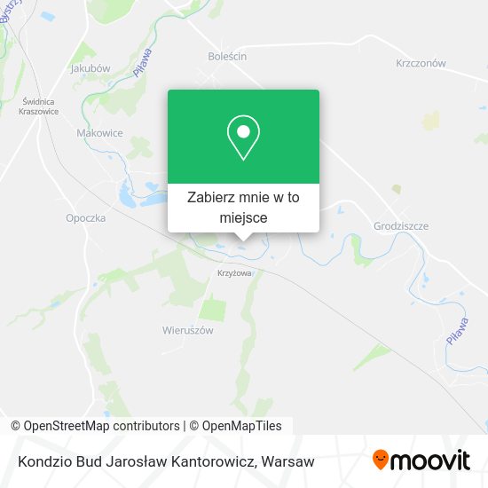 Mapa Kondzio Bud Jarosław Kantorowicz