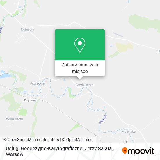 Mapa Usługi Geodezyjno-Karytograficzne. Jerzy Sałata