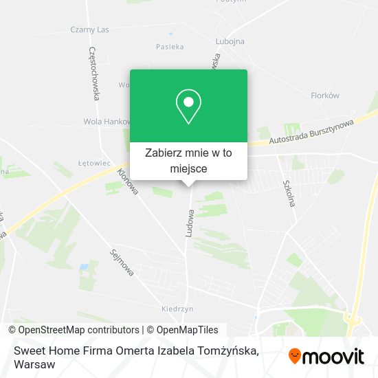 Mapa Sweet Home Firma Omerta Izabela Tomżyńska