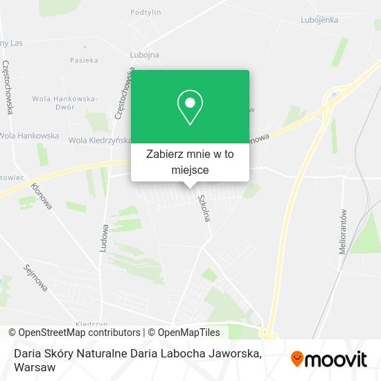 Mapa Daria Skóry Naturalne Daria Labocha Jaworska