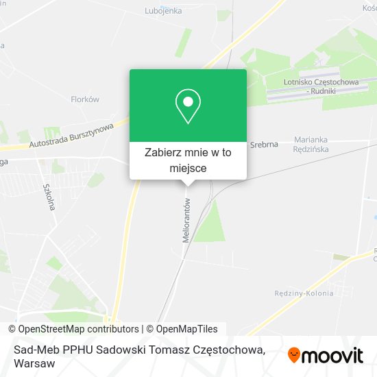 Mapa Sad-Meb PPHU Sadowski Tomasz Częstochowa