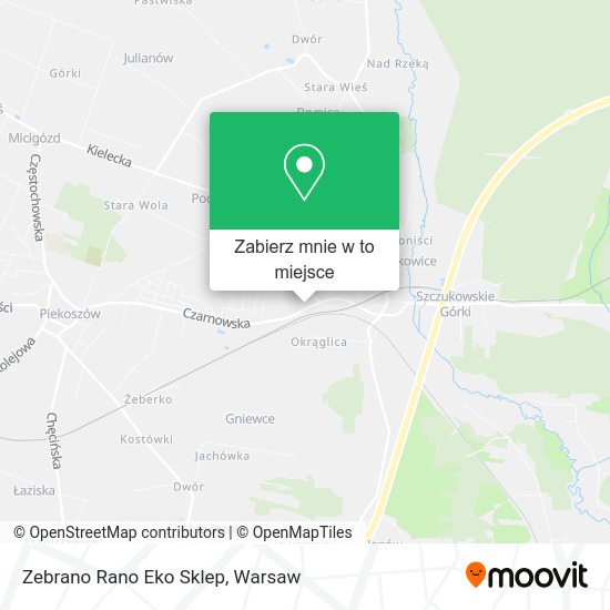 Mapa Zebrano Rano Eko Sklep