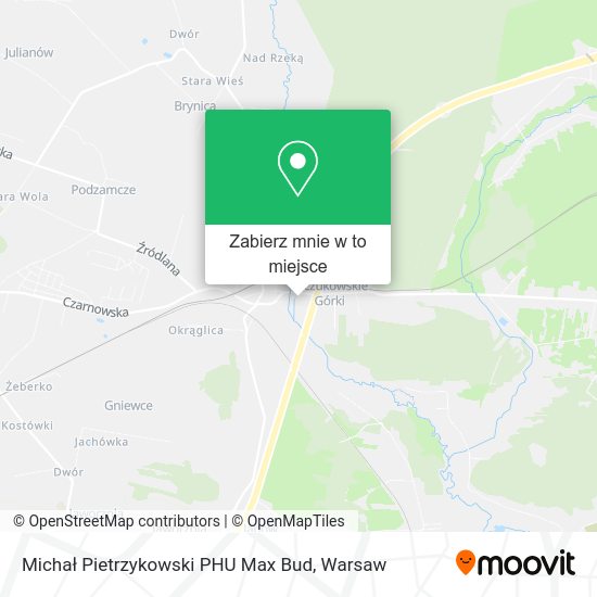 Mapa Michał Pietrzykowski PHU Max Bud