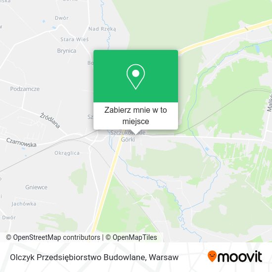 Mapa Olczyk Przedsiębiorstwo Budowlane