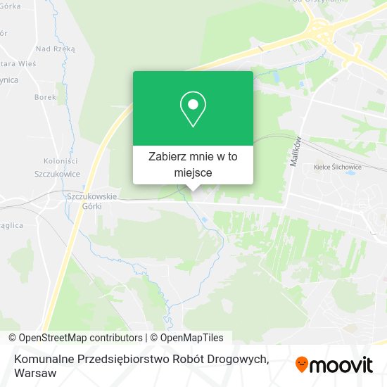 Mapa Komunalne Przedsiębiorstwo Robót Drogowych