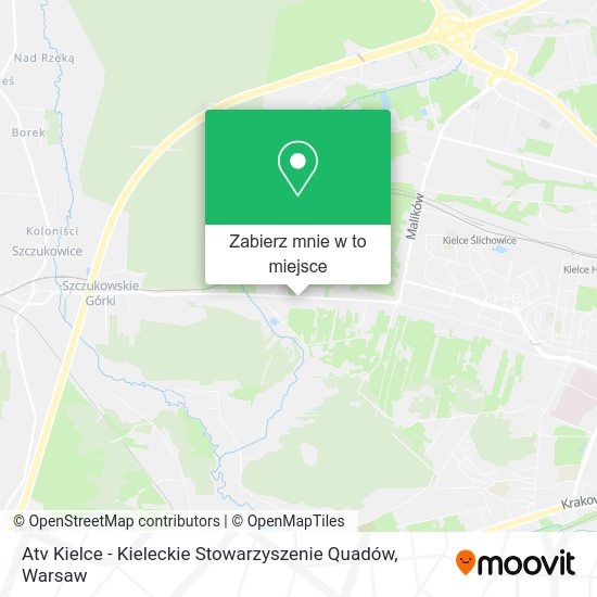 Mapa Atv Kielce - Kieleckie Stowarzyszenie Quadów