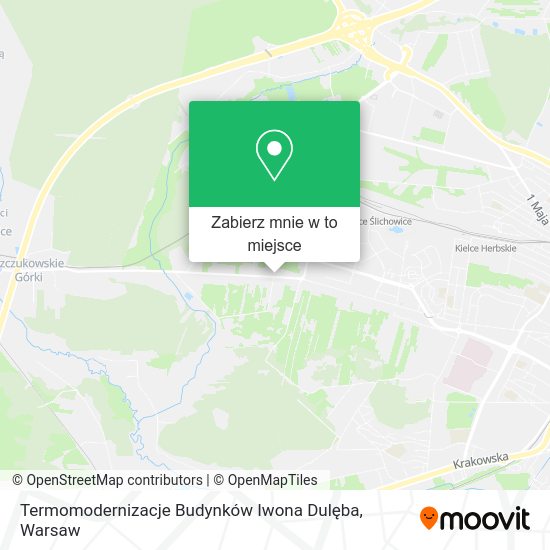 Mapa Termomodernizacje Budynków Iwona Dulęba