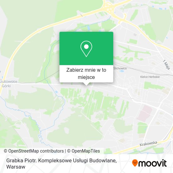 Mapa Grabka Piotr. Kompleksowe Usługi Budowlane