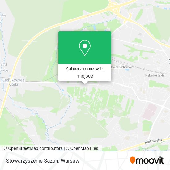 Mapa Stowarzyszenie Sazan