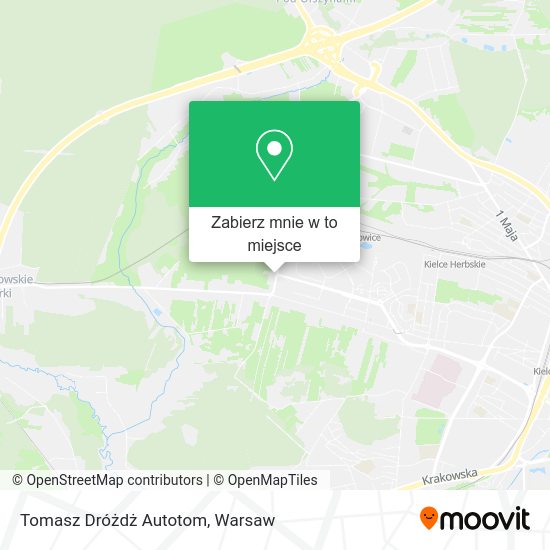 Mapa Tomasz Dróżdż Autotom